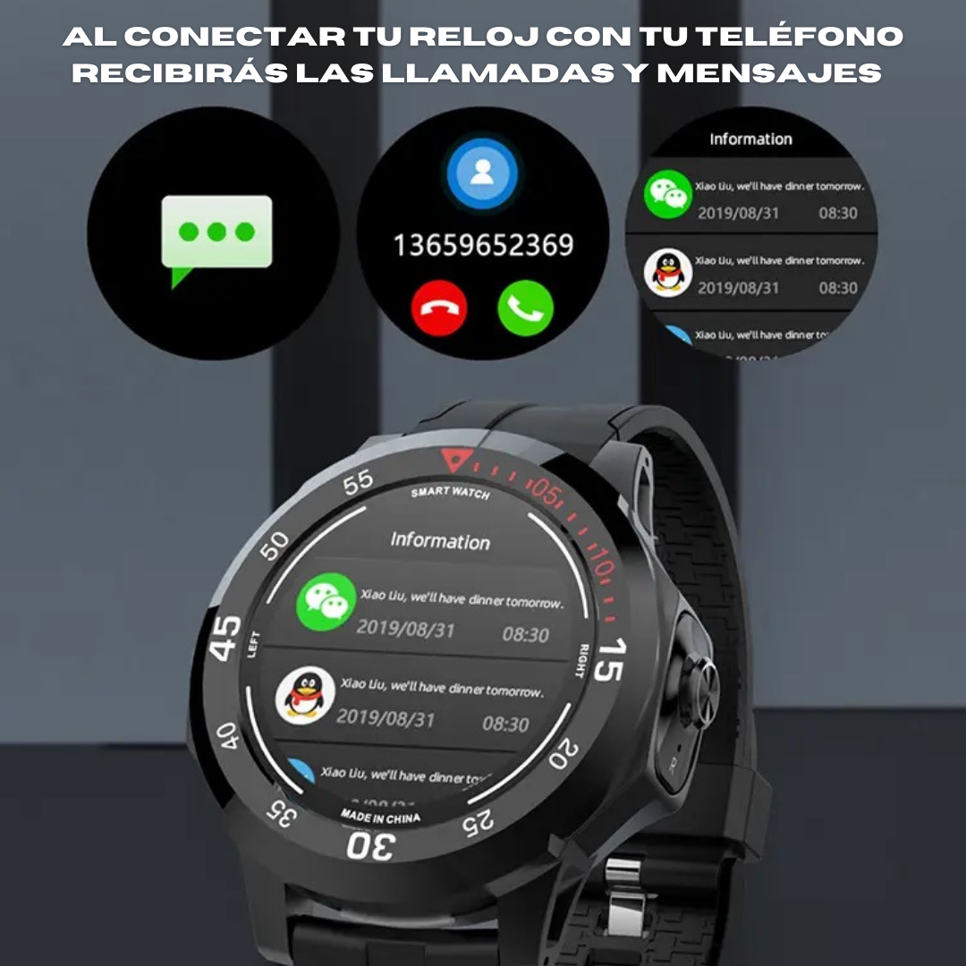 Se puede conectar un smartwatch y audifonos bluetooth sales