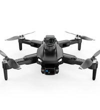 Drone REVO-X MAX GPS 1.2 KMs Alcance Plegable Con Doble Cámara (2 Baterías) Negro