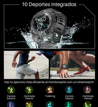 Smartwatch V-APEX Serie F Uso Rudo Full Touch Llamadas y Notificaciones A Prueba De Agua